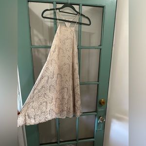 Silence and Noise Backless Dress, Size Medium